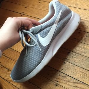 Gray nikes